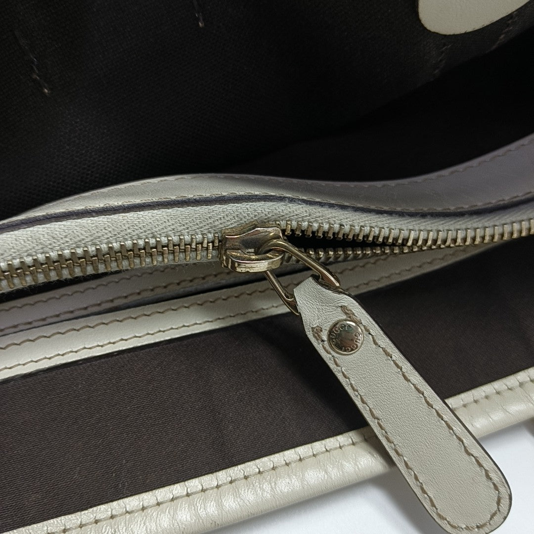 Monogram Coated Canvas Top Handle Bag Black