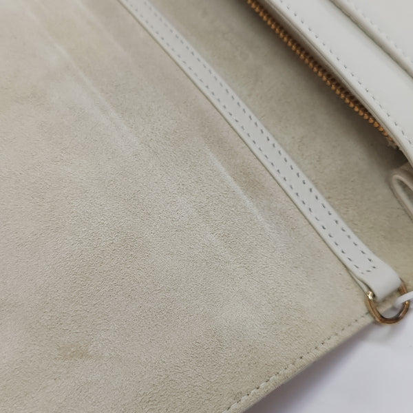 Diorama Calfskin White