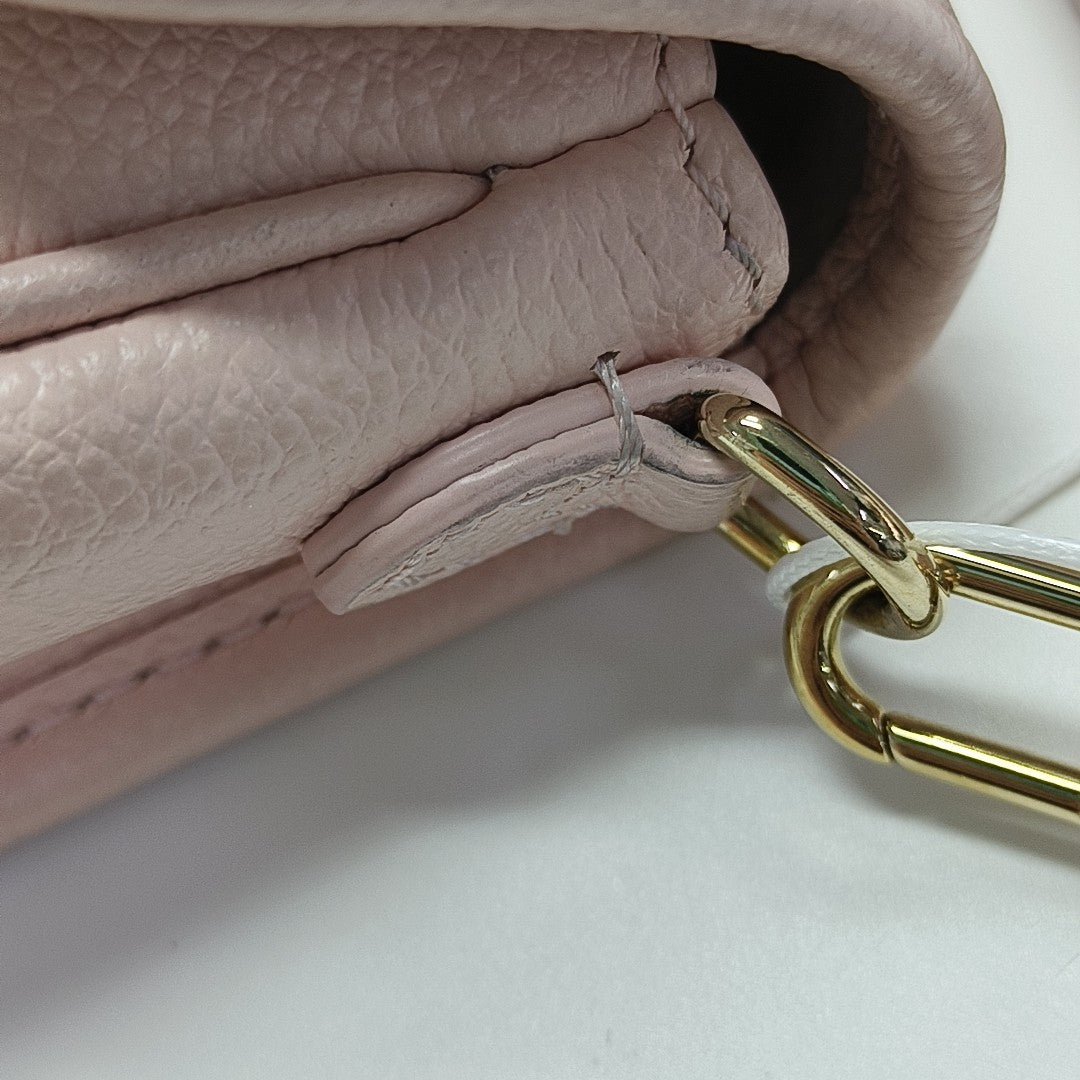 DIANE Nano Monogram Calfskin Pink