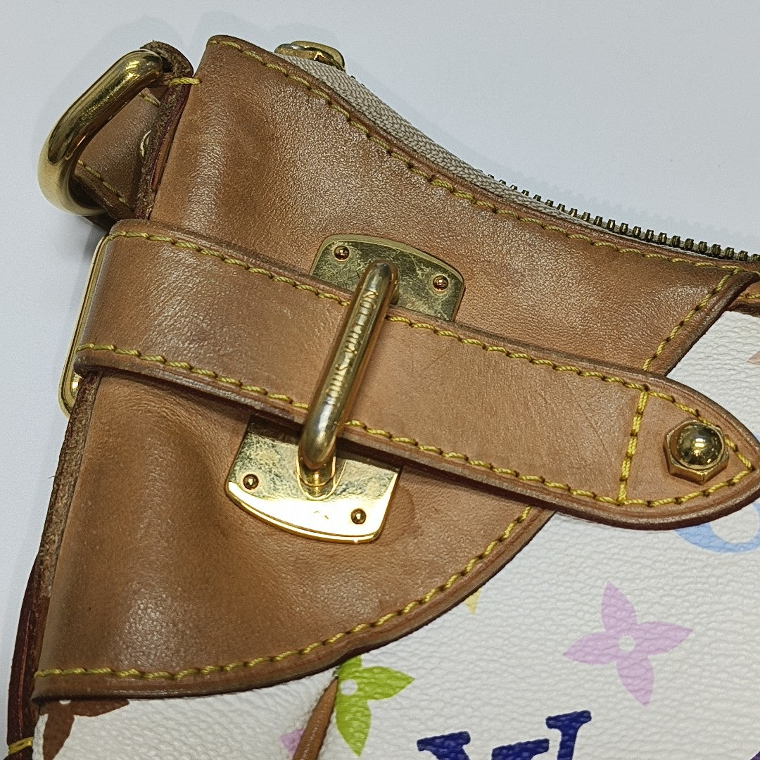 LV × TM GRETA Monogram Coated Canvas White