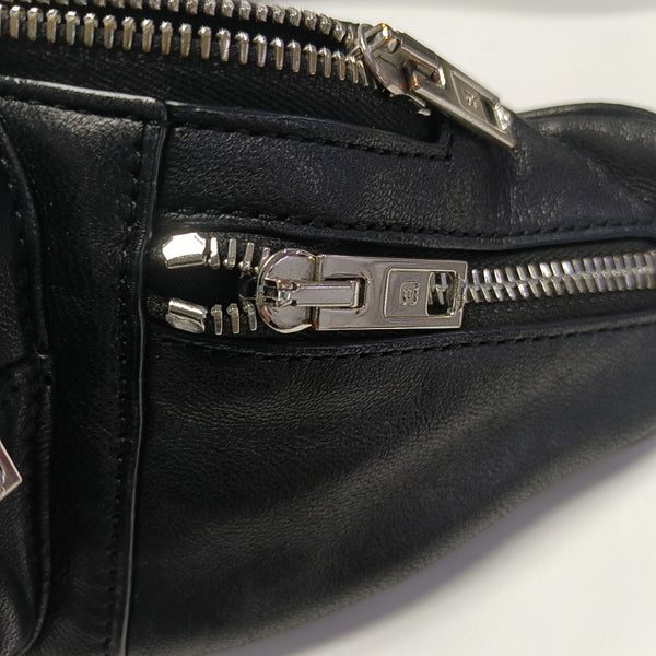 Lambskin Belt Bag Medium Black