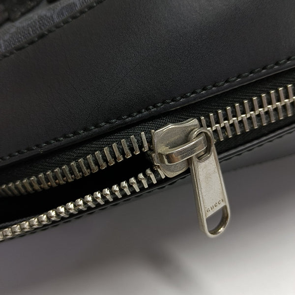 Monogram Coated Canvas Black