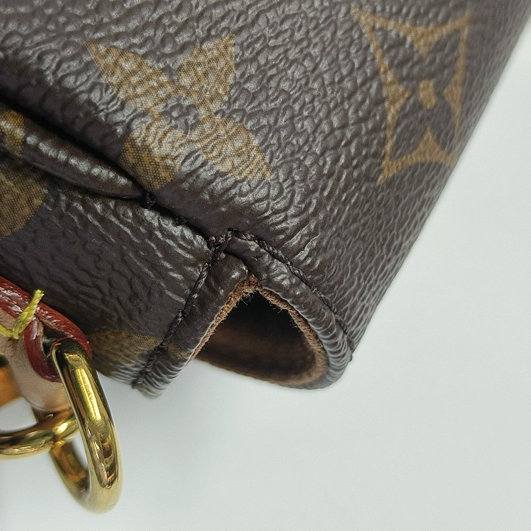 IVY Monogram Coated Canvas Brown