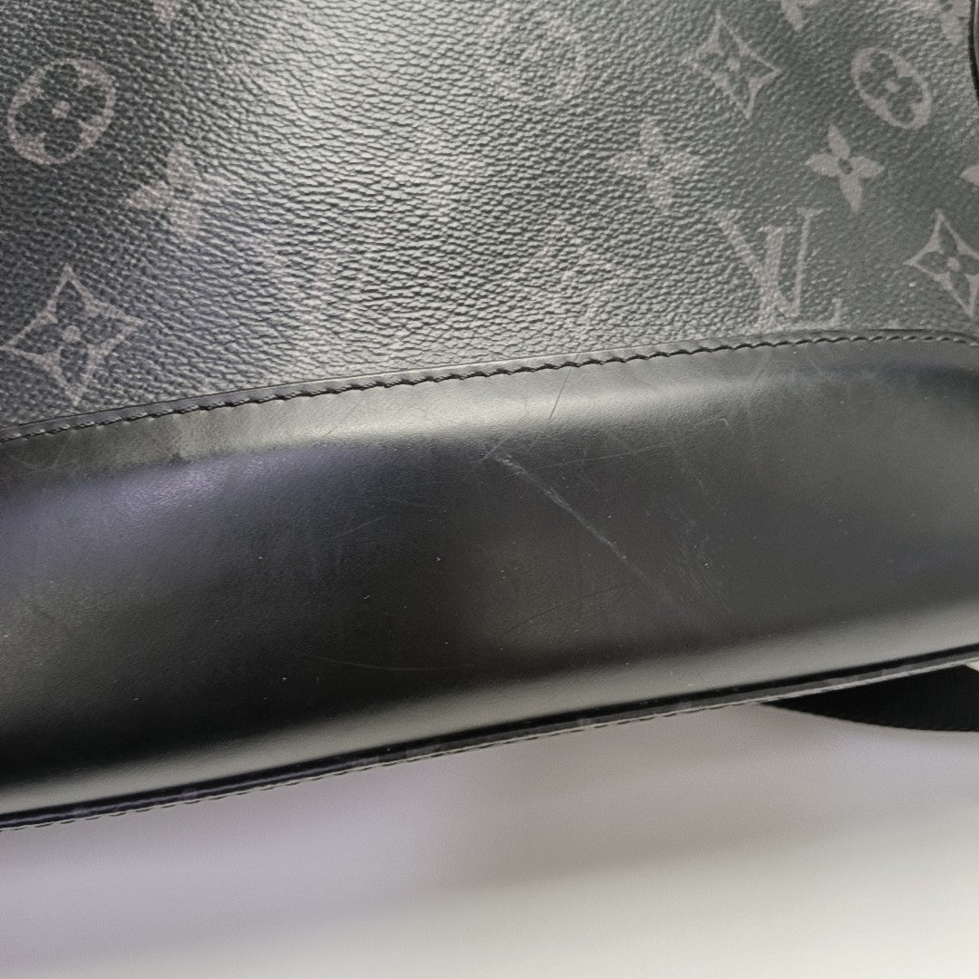 VOYAGER PM Monogram Coated Canvas Black