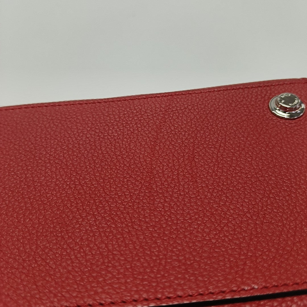 CITY STEAMER PM Calfskin Red