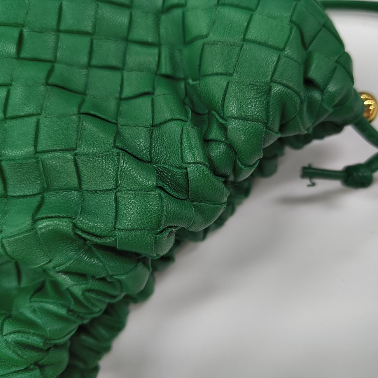 Lambskin Shoulder Bag Green