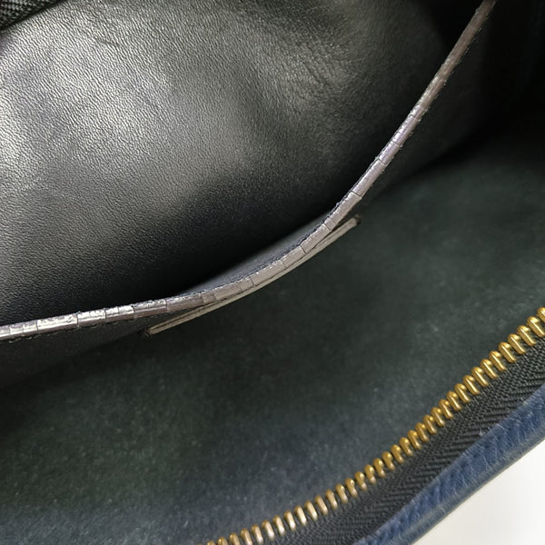 Calfskin Shoulder Bag Black