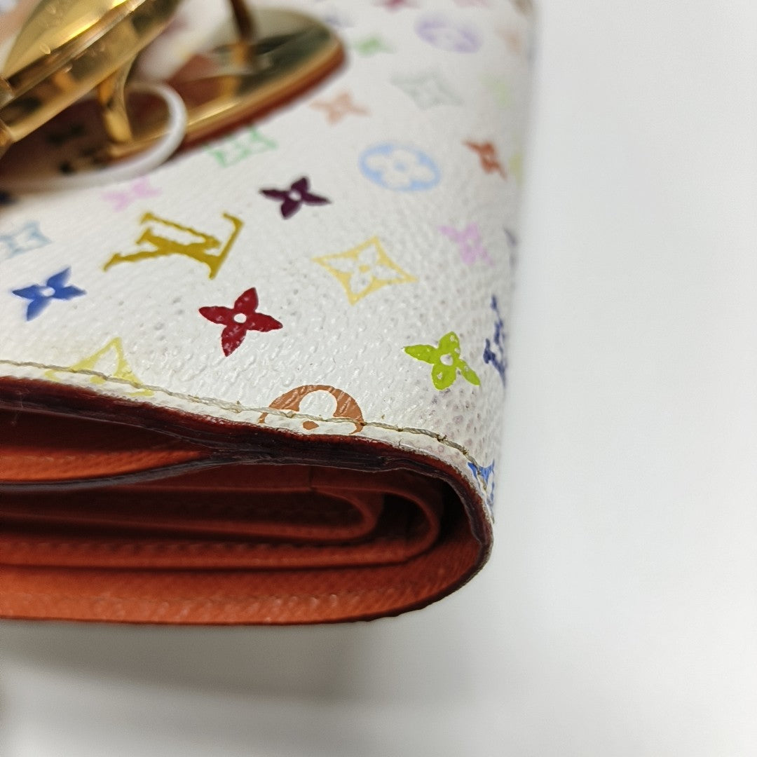 LV × TM KOALA Monogram Coated Canvas White Wallet