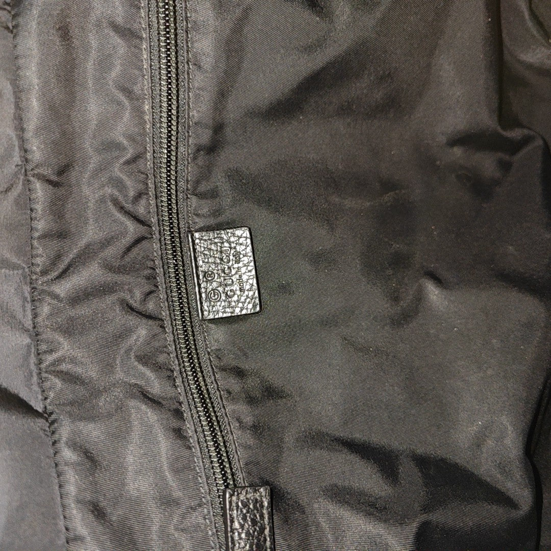 GG Imprime Monogram Nylon Black