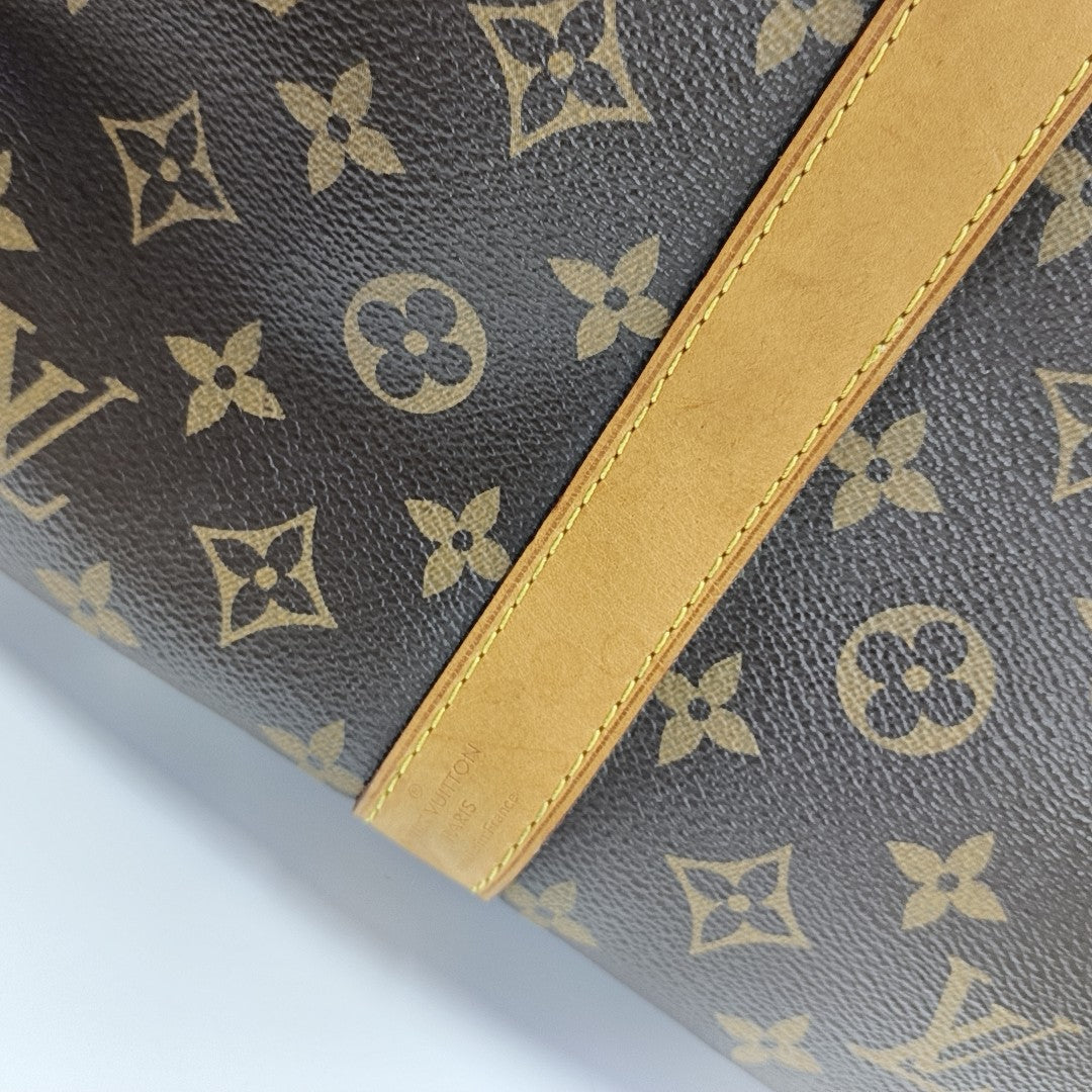 SAC SOUPLE 55 Monogram Coated Canvas Brown