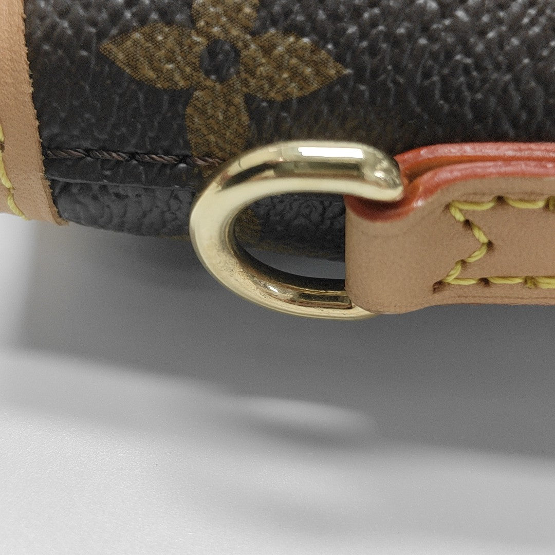 FOLD ME Monogram Coated Canvas Brown