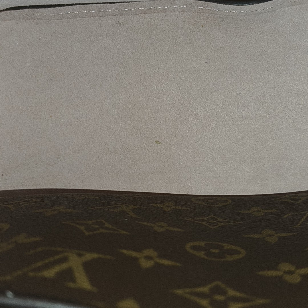 NÉONOÉ MM Monogram Coated Canvas Brown