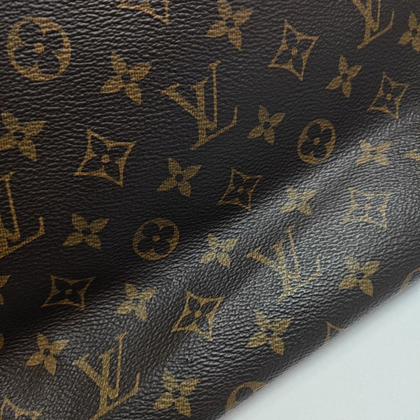 PALLAS MM Monogram Coated Canvas Brown