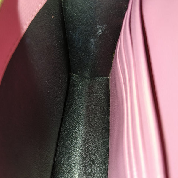 MONOGRAM WOC Chevron Calfskin Pink