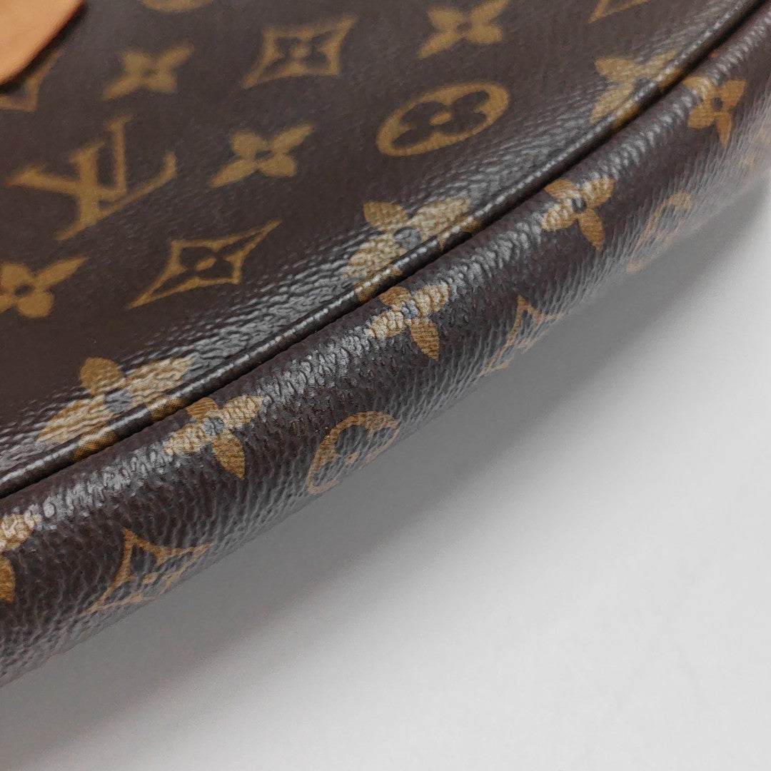 MULTI Monogram Coated Canvas Brown