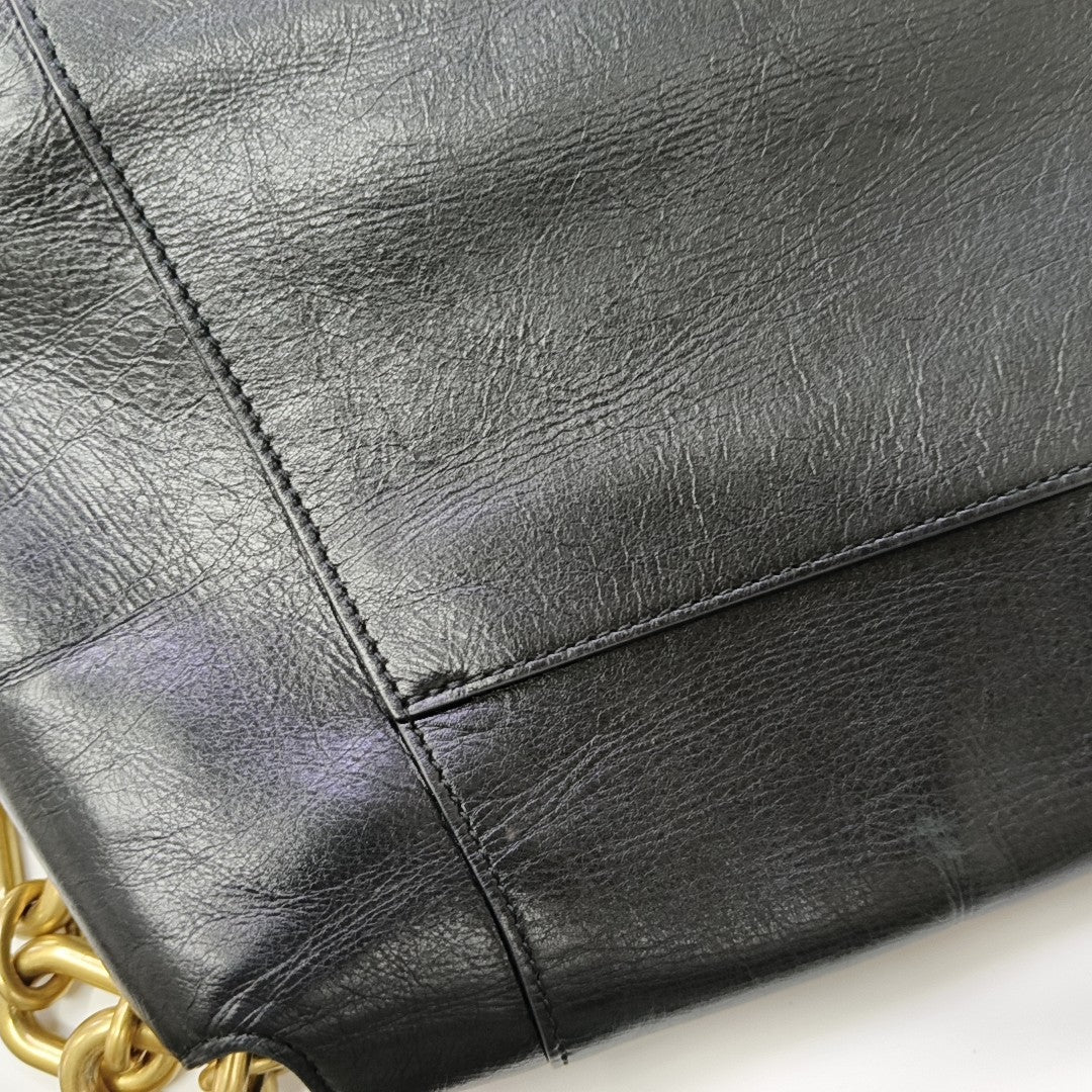 Downtown Small Calfskin Black