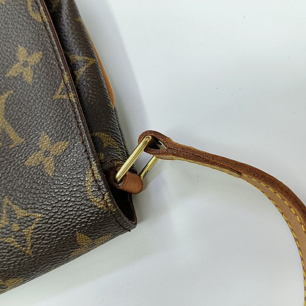 MUSETTE TANGO Monogram Coated Canvas Brown