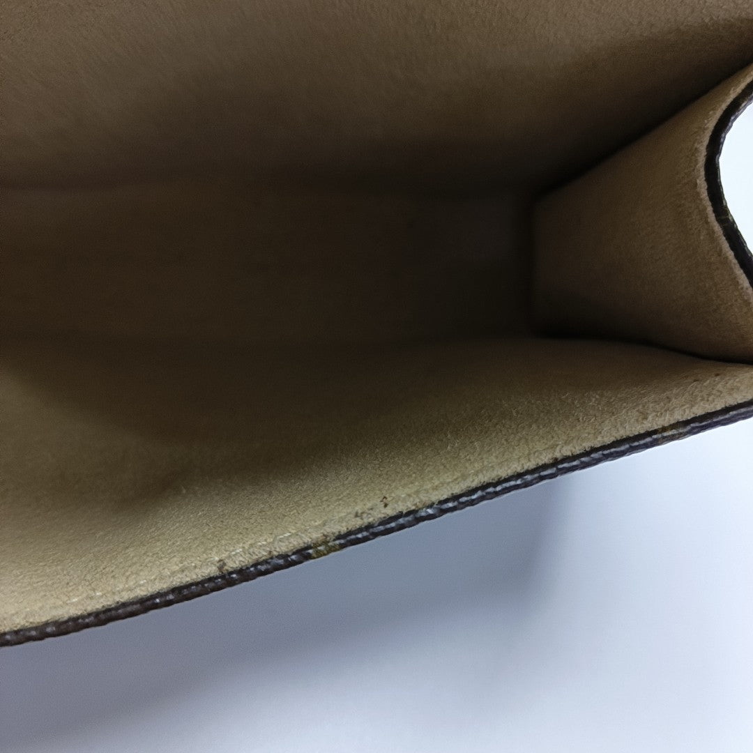 FLORENTINE Monogram Coated Canvas Brown