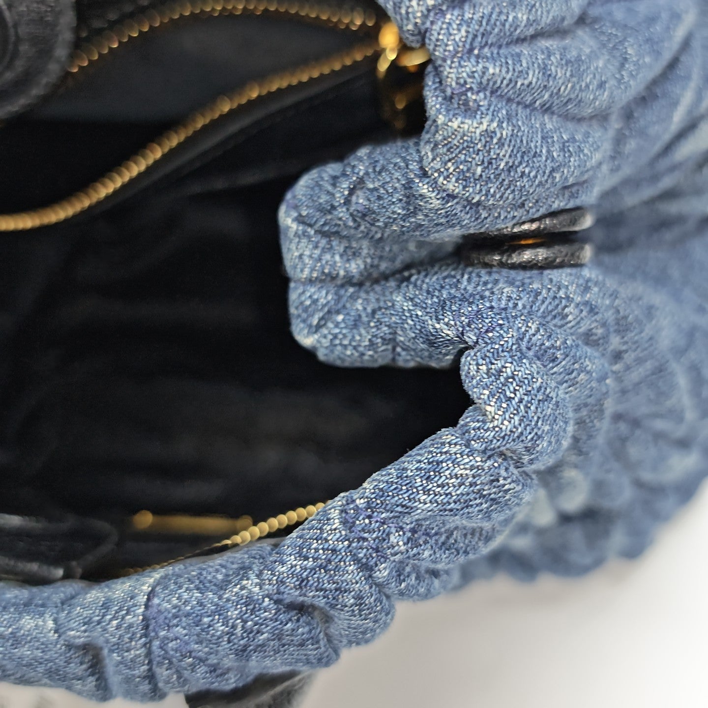 Avenue Quilted Fabric Blue