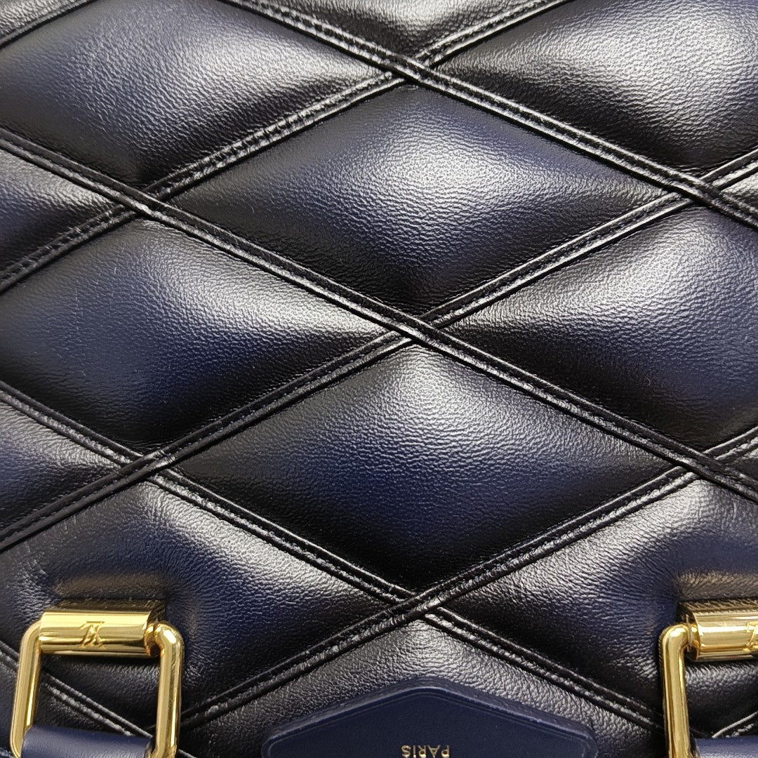 ALMA BB Quilted Lambskin Blue