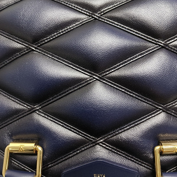 ALMA BB Quilted Lambskin Blue