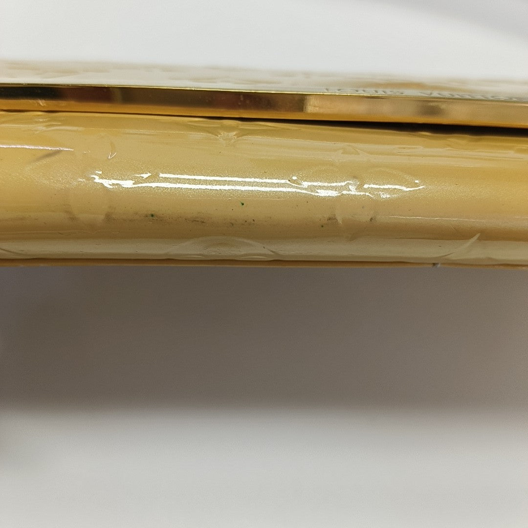 ROSSMORE Monogram Patent Leather Yellow