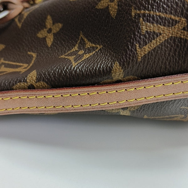 NÉONOÉ Nano Monogram Coated Canvas Brown