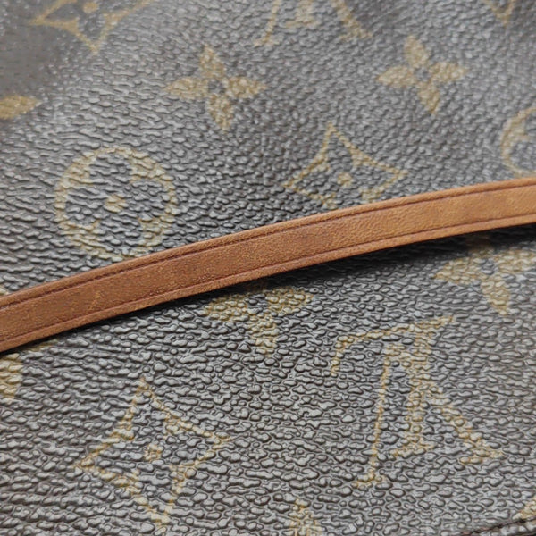 ACCESSOIRES Monogram Coated Canvas Brown