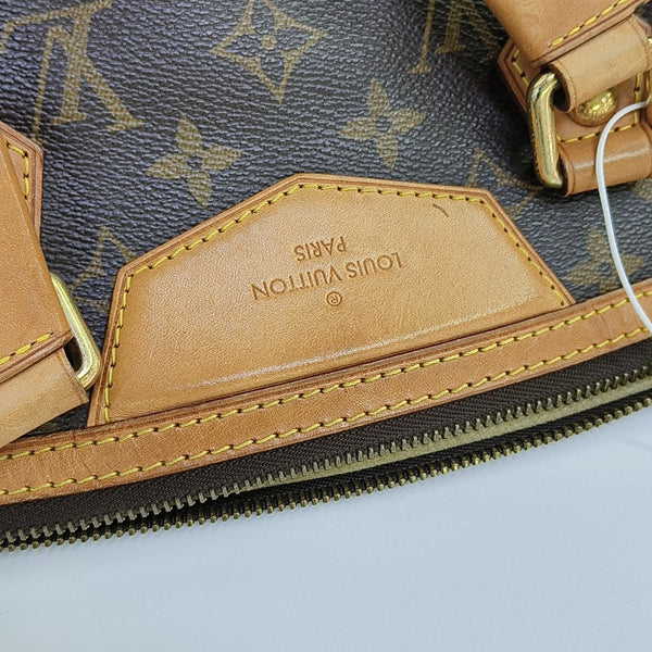 RETIRO NM Monogram Coated Canvas Brown