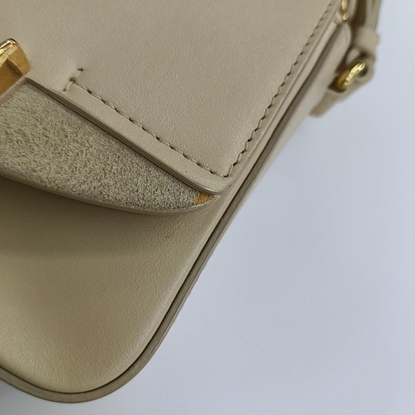 Chloé C Mini Calfskin Beige
