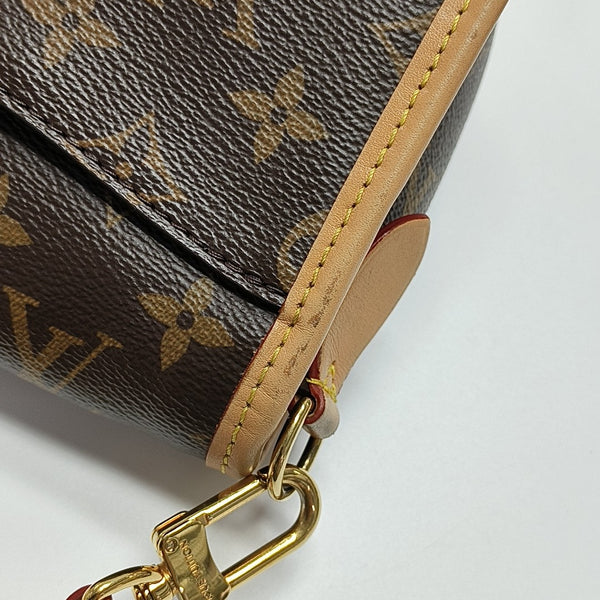 DIANE Monogram Coated Canvas Brown