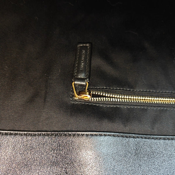 ICARE Extra Large Quilted Lambskin Black