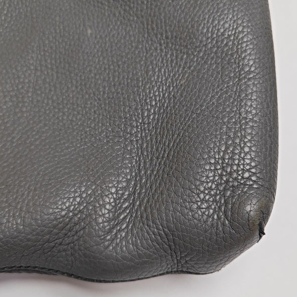 Calfskin Crossbody Bag Gray