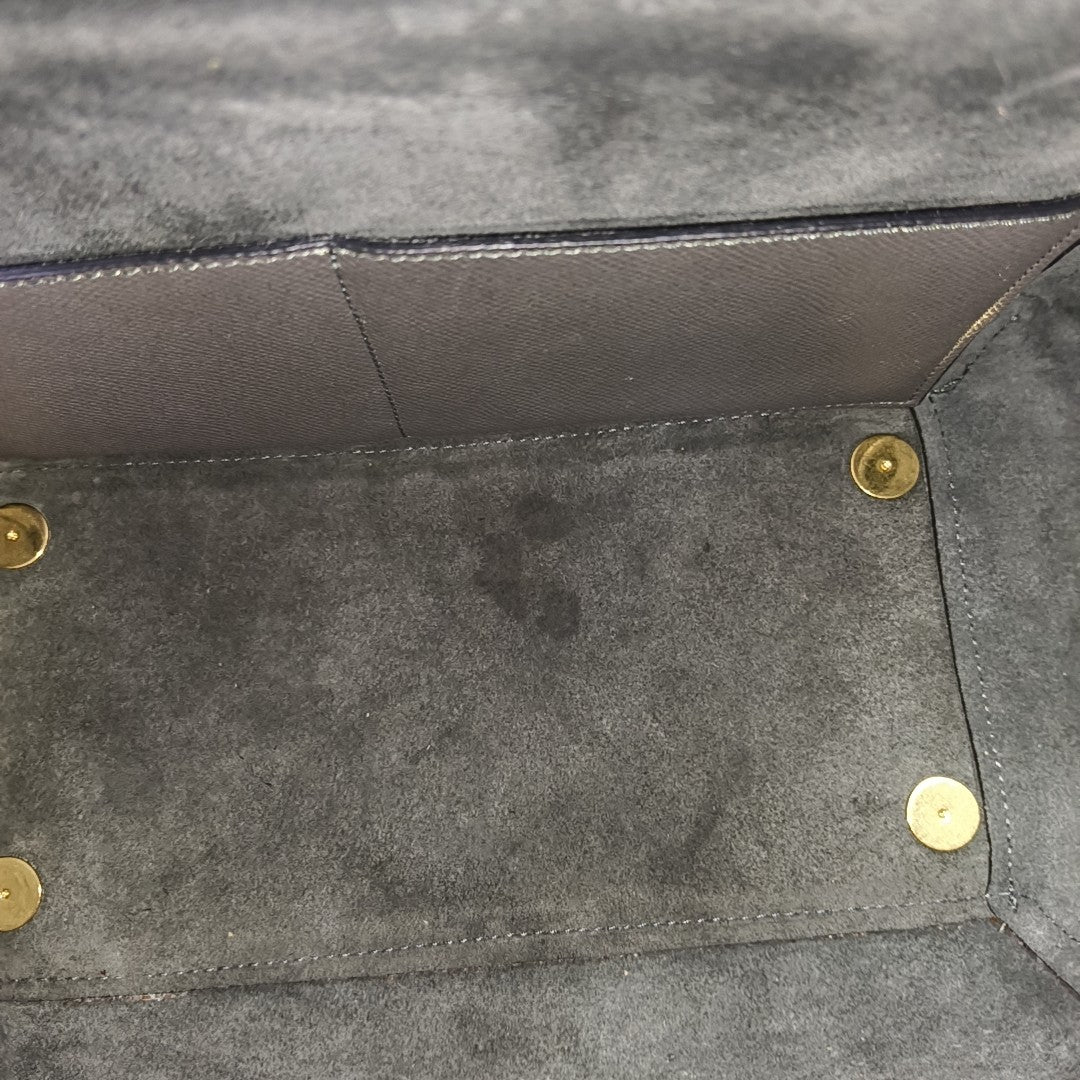 BELT Mini Calfskin Gray