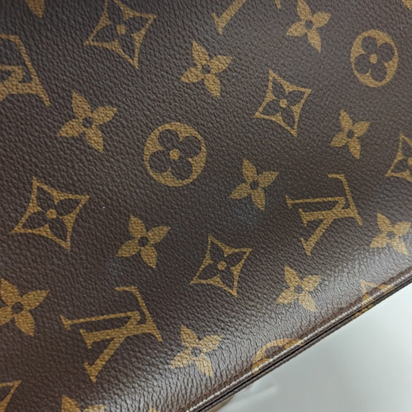 ONTHEGO MM Monogram Coated Canvas Brown
