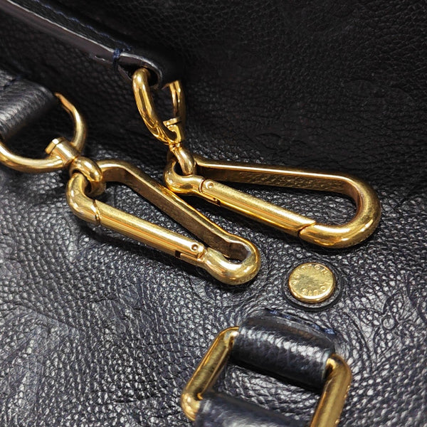 SPEEDY 25 Monogram Calfskin Black