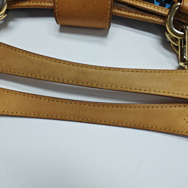 LV × TM ANNIE Monogram Coated Canvas Black