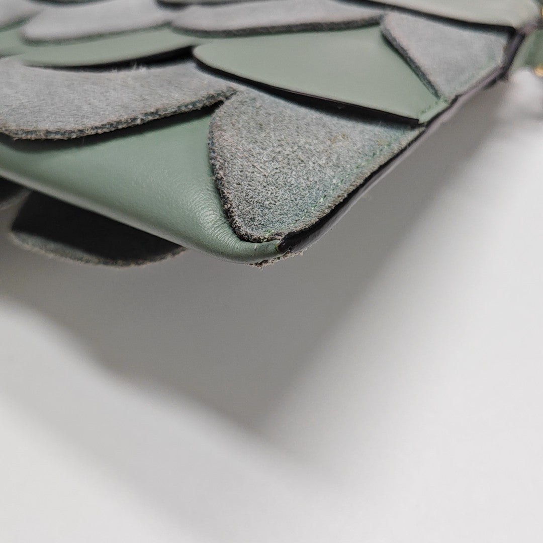Calfskin Shoulder Bag Green