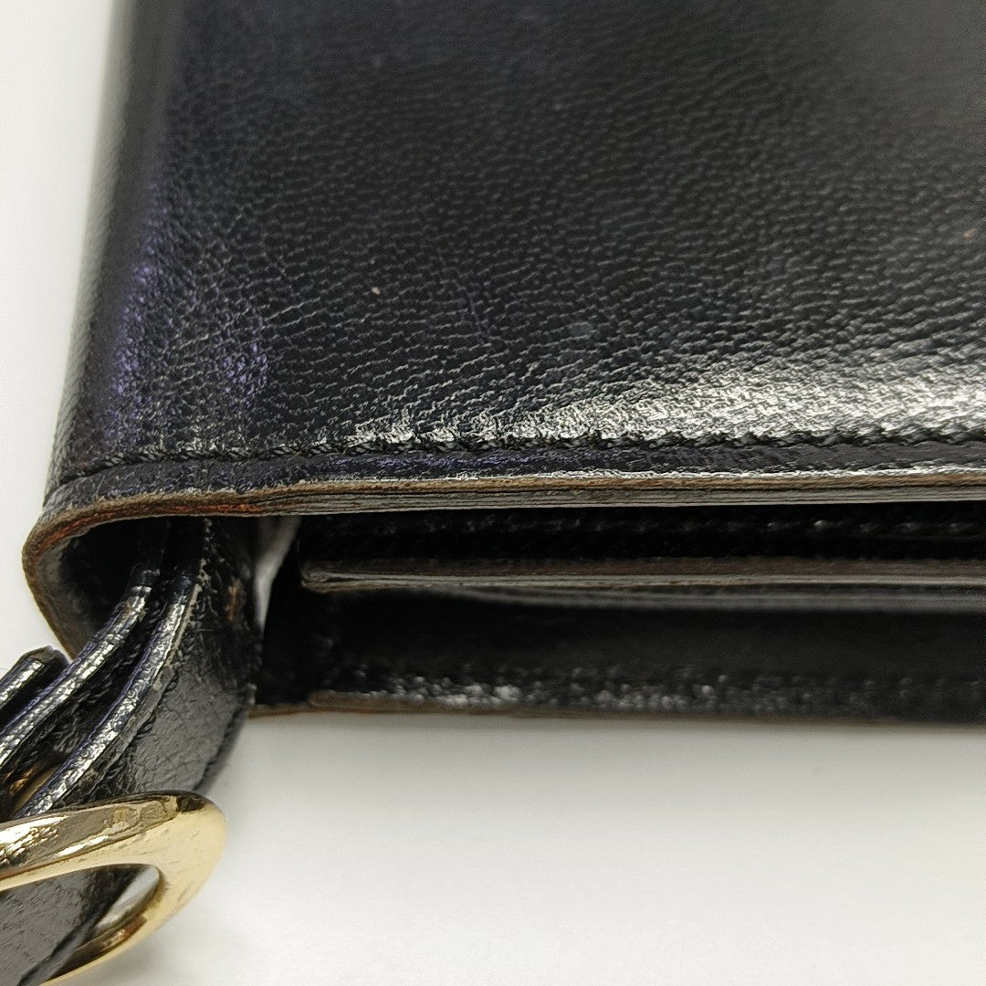 Lambskin Shoulder Bag Black