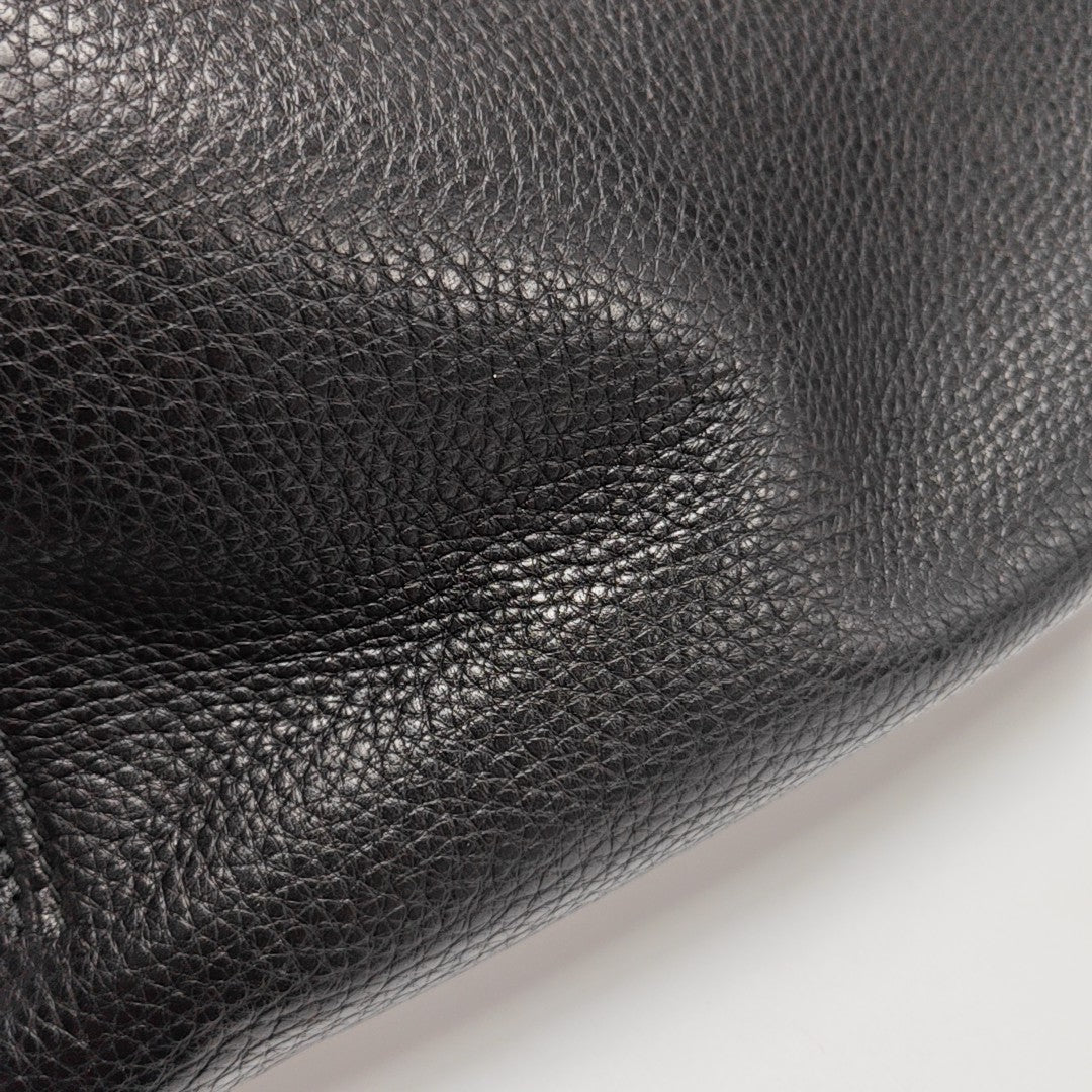 Calfskin Tote Bag Black