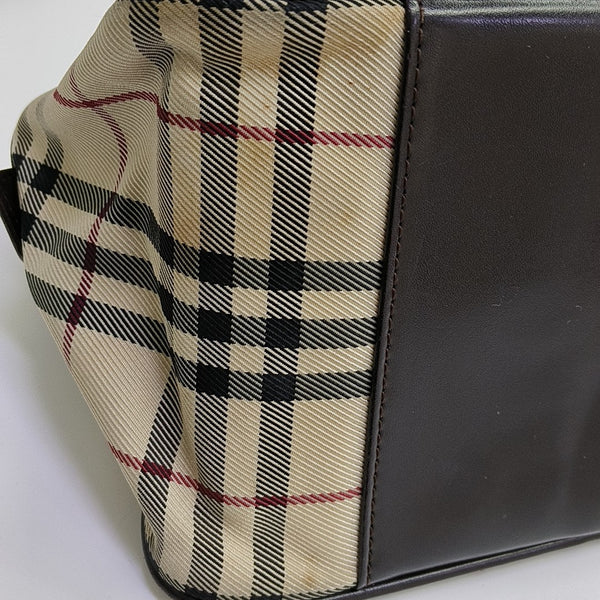 Canvas Top Handle Bag Beige