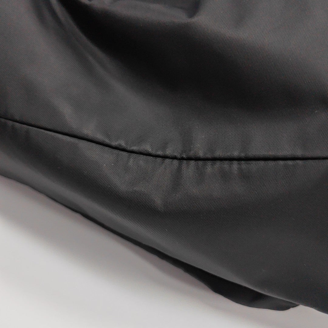 The Rucksack Large Nylon Black