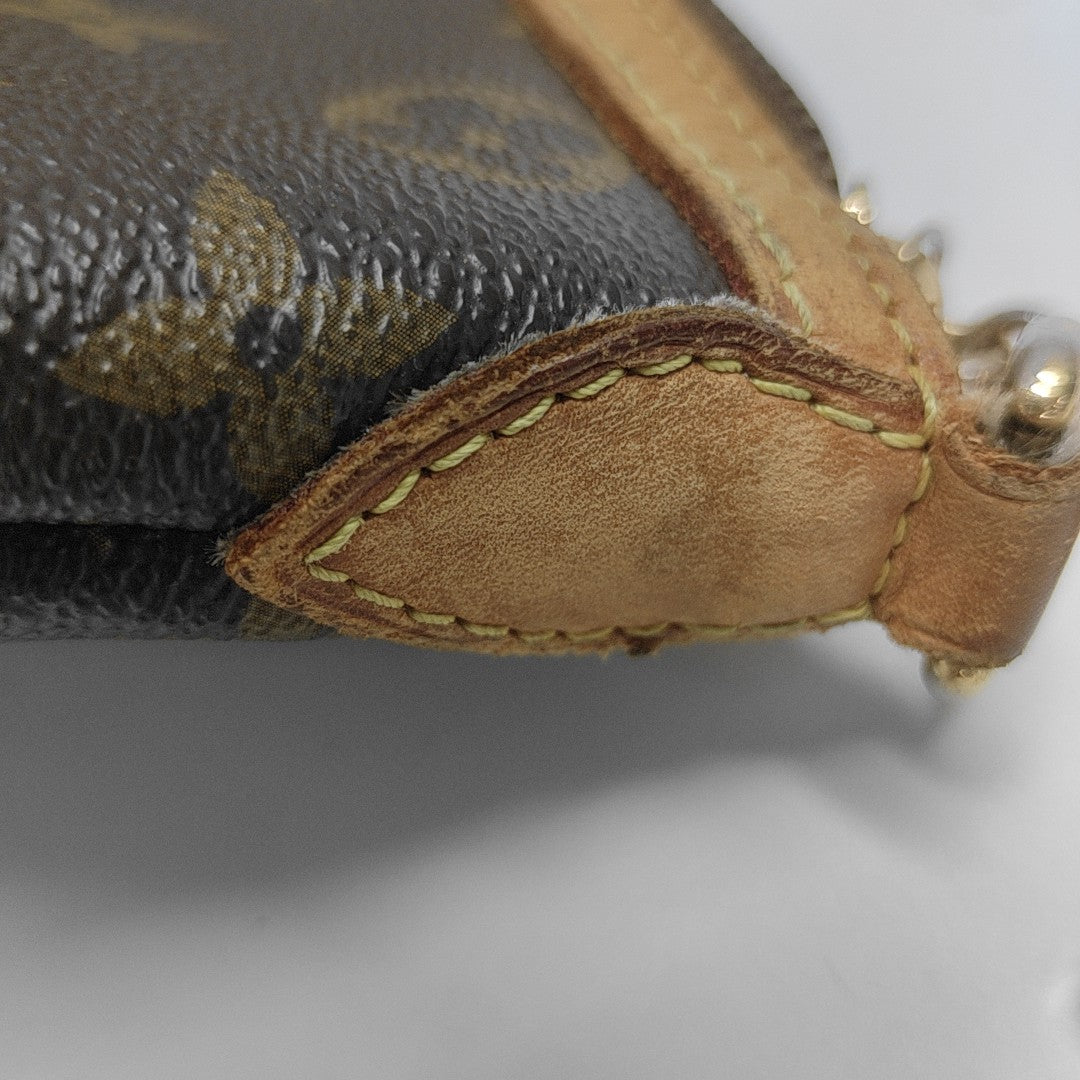 PALERMO PM Monogram Coated Canvas Brown