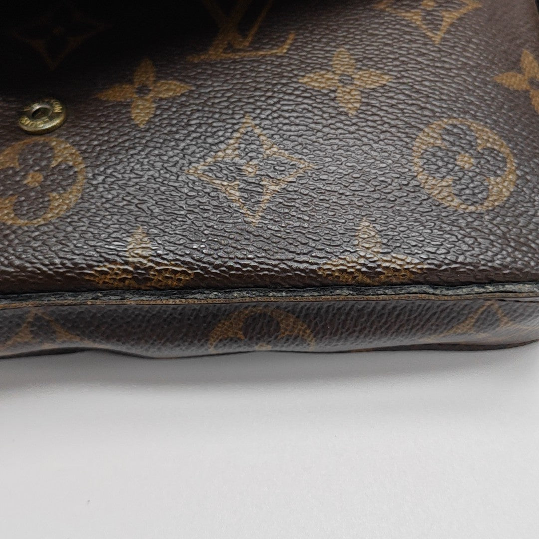 FÉLICIE Monogram Coated Canvas Brown