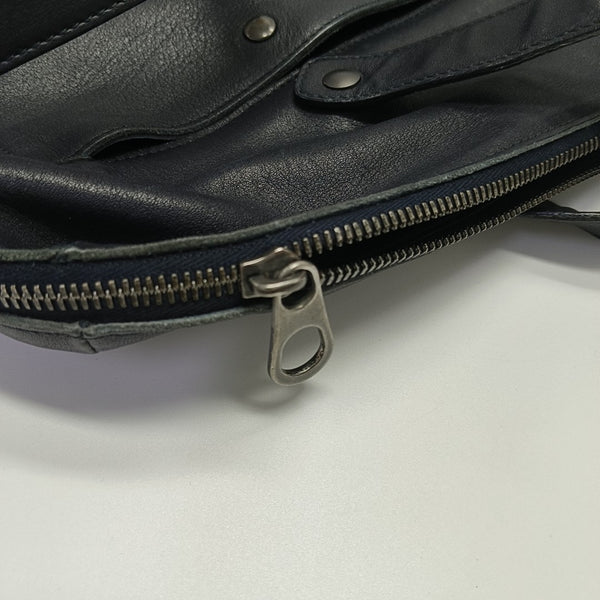Calfskin Shoulder Bag Black