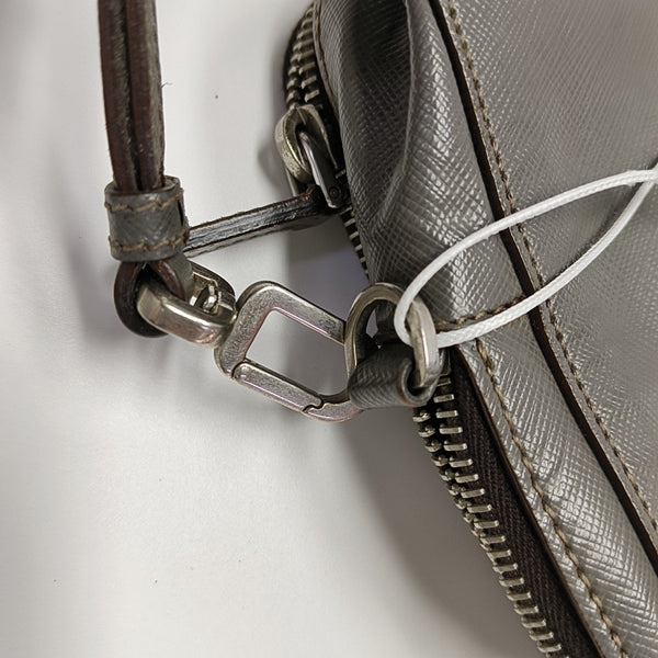 Calfskin Clutch Gray