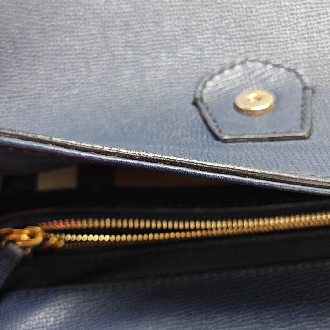 Camberley Derby Calfskin Blue
