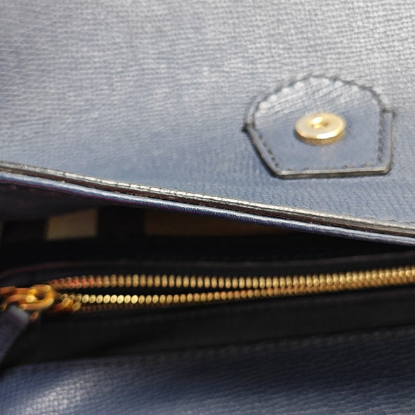 Camberley Derby Calfskin Blue
