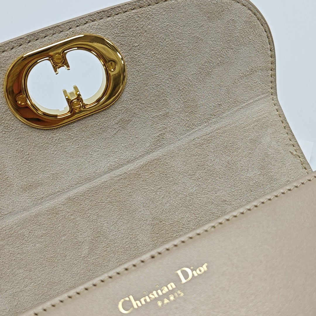 Bobby Small Calfskin Beige