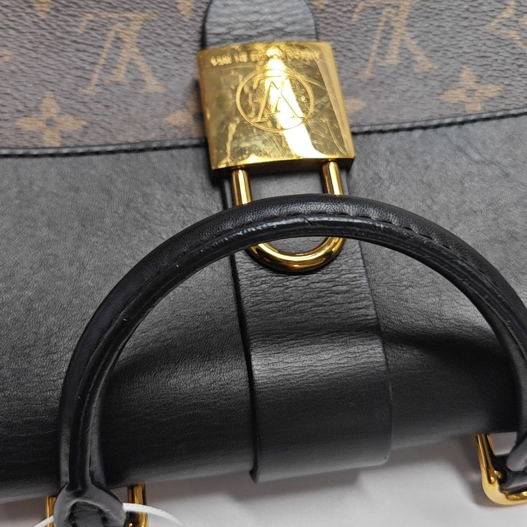 LOCKY BB Monogram Coated Canvas Brown